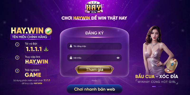 Giao diện HAYWIN mới nhất